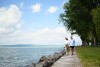 Prechádzka pri vode, Hotel Yacht Wellness & Business ****, Siófok, Maďarsko
