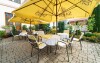 Vonkajšia terasa, Parkhotel Centrum ***, Spišská Nová Ves, Slovenský raj, Slovensko