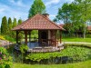 Altán pri rybníku, Orchidea Hotel ****, Lipót, Maďarsko
