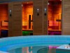 Sauna a bazén, Orchidea Hotel ****, Lipót, Maďarsko