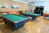 Herňa s biliardom, Hotel Szieszta, Šoproň, Šopron, Maďarsko