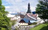 Hotel sa nachádza v centre mestečka  Annaberg bei Mariazell