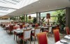 Presklená reštaurácia, Parco San Marco Hotels & Beach Resort ****, Cima di Porlezza (CO), Taliansko