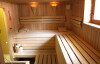 Interiér sauny, Hotel Alpenblick ***, Bad Gastein, Alpy, Rakúsko