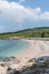 Pláž, ostrov Brač, Chorvátsko
