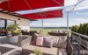 Terasa, Hotel Das Weitblick Allgäu ****, Alpy, Nemecko