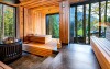 Drevená sauna, Hotel Fischerwirt Natur.WaldSPA ****, Faistenau, Rakúsko