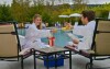 Relax pri bazéne, Bayerischer Hof Rimbach ****, Rimbach, Nemecko