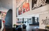 Moderná hotelová hala, Penck Hotel Dresden ****, Drážďany, Nemecko