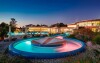 Vonkajší bazén v Chiemgau Therme, Wander- & Landhotel Gabriele ***, Unterwössen, Nemecko