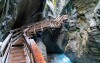 Soutěska Sigmund-Thun-Klamm v Kaprunu, Salcbursko, Rakúsko