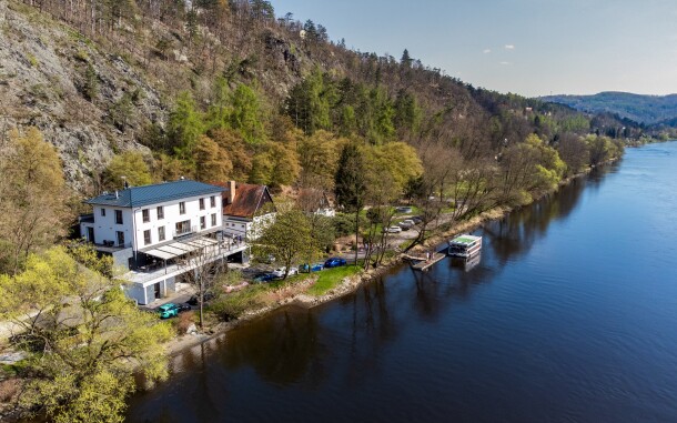 Hotel Mandat, Hradištko, Vltava, Stredné Čechy