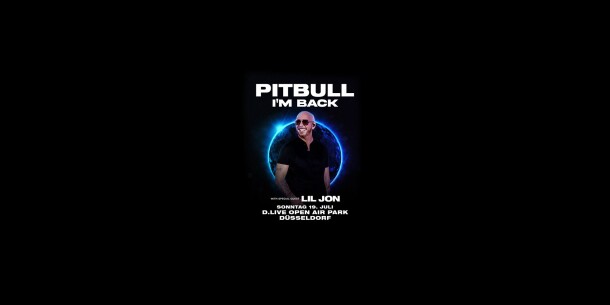 Pitbull: I'm Back Tour Düsseldorf 2026