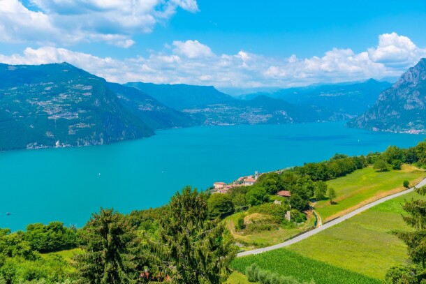 Lago di Iseo, severné Taliansko