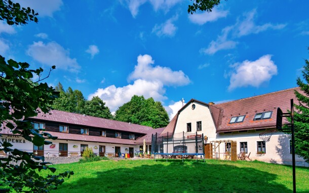 Budova, Penzión Vápenka, Horní Maršov, Krkonoše