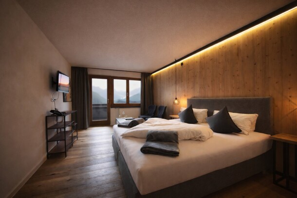 Izby, Berghotel Basur ****, Flirsch, Tirolsko, Rakúsko