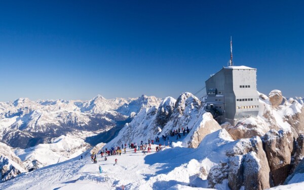 Ski areál Arabba Marmolada