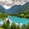 Tiesňava Sigmund Thun Klamm a jazero Klammsee
