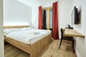  Dvojlôžková izba Deluxe s manželskou posteľou a balkónom, Penzión U Zámku, Ořechov