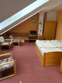 Šesťlôžková izba, Hotel Pod Akáty, Dolní Lomná, Beskydy