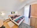 Dvojlôžková izba na poschodí s terasou, Duna Beach Apartman, Kimle, Maďarsko