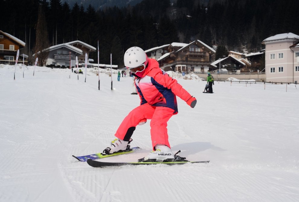 dieťa snowboard