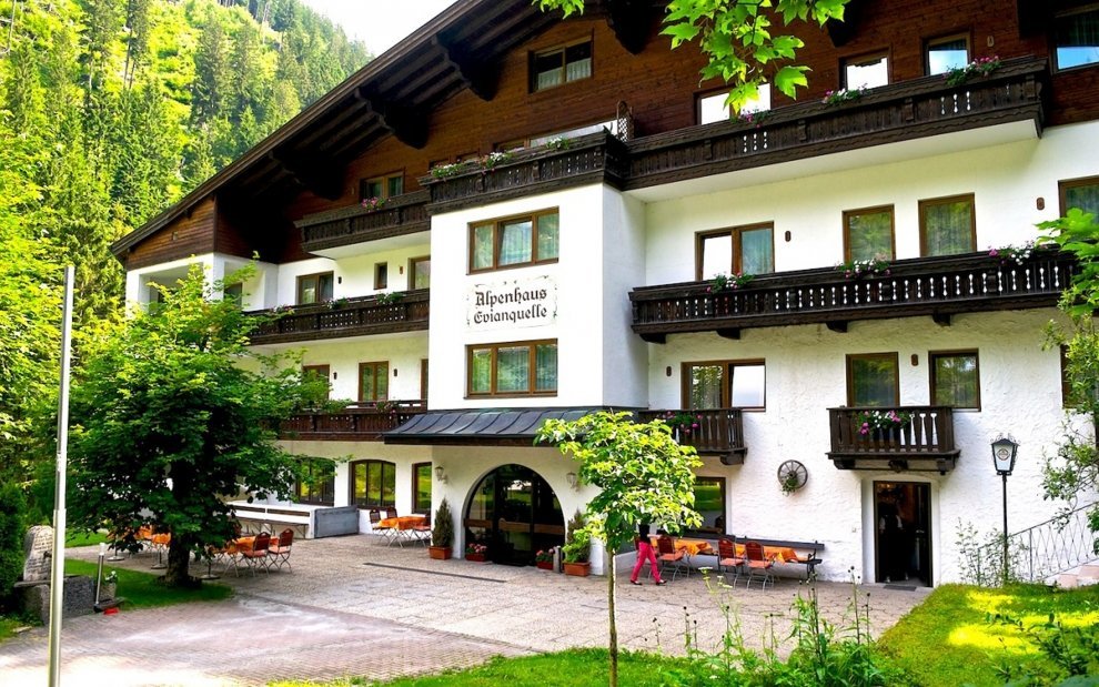 Hotel Evianquelle je ideální pro dovolenou v Alpách