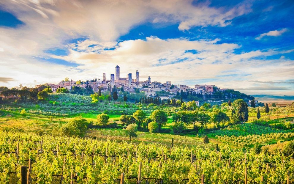 Toskánsko - San Gimignano